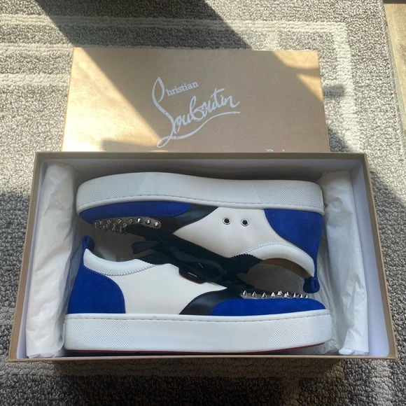 Christian Louboutin | Shoes | Christian Lou Boutin Blue  display picture 2